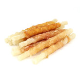 تشویقی سگ برند gibo با طعم Chicken wrapped Rawhide